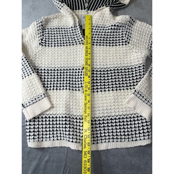 Rain + Rose Hooded‎ Sweater Women’s Size Large - Picture 6 of 9